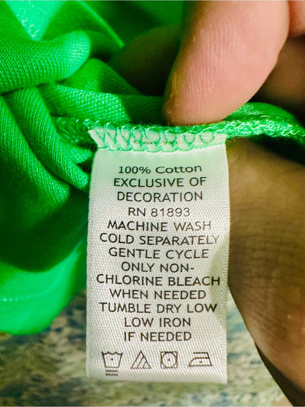 Isaac Mizrahi Live Green Pima Cotton V Neck Tunic Top 3X - Picture 4 of 4